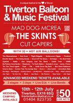 tiverton balloon festival